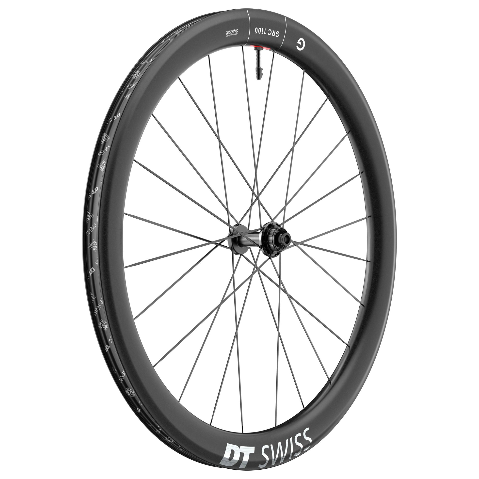DT Swiss GRC 1100 Dicut 50 DB 700C 12 x 100 Gravel Front Wheel