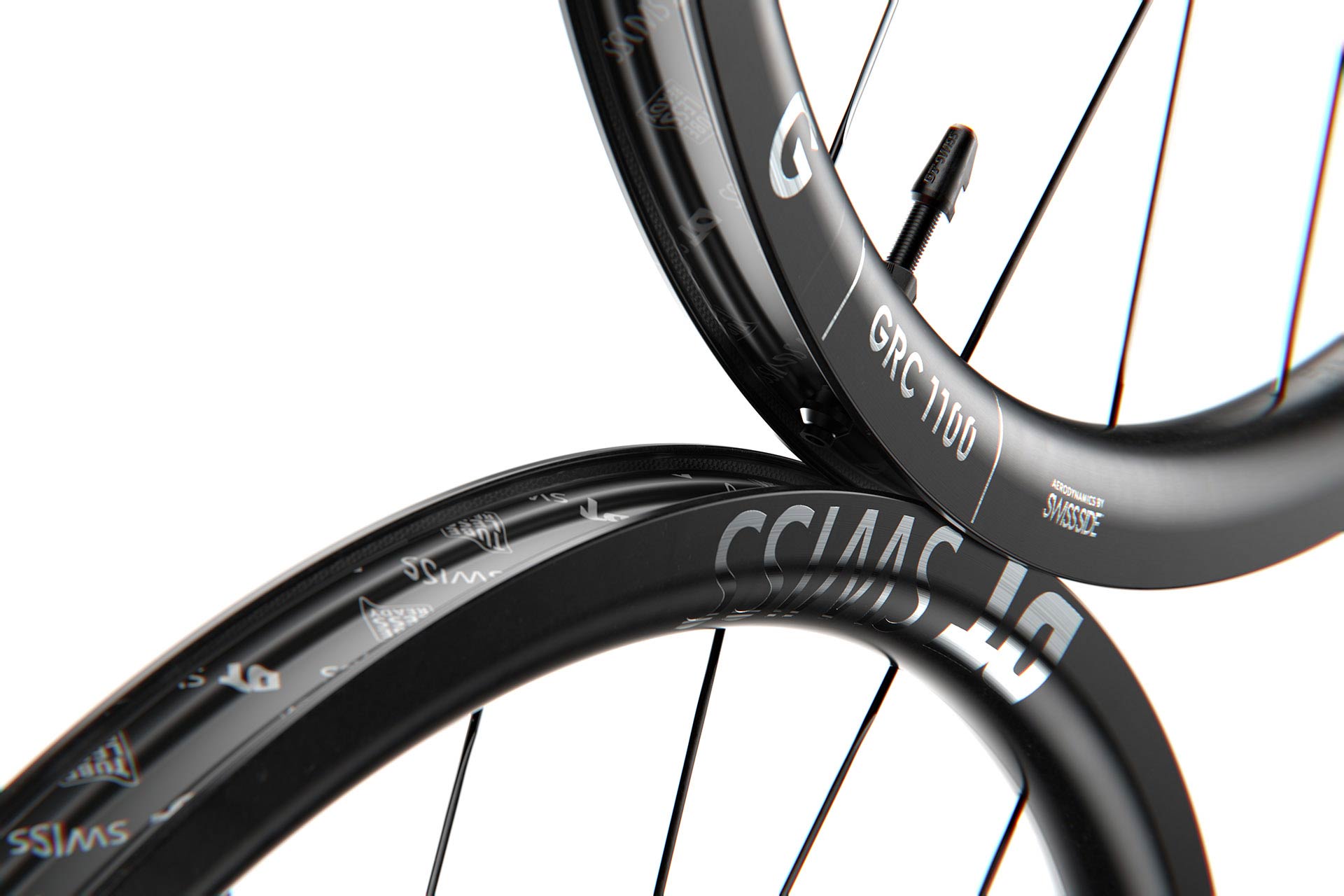 DT Swiss GRC 1100 Dicut 50 DB 700C 12 x 100 Gravel Front Wheel