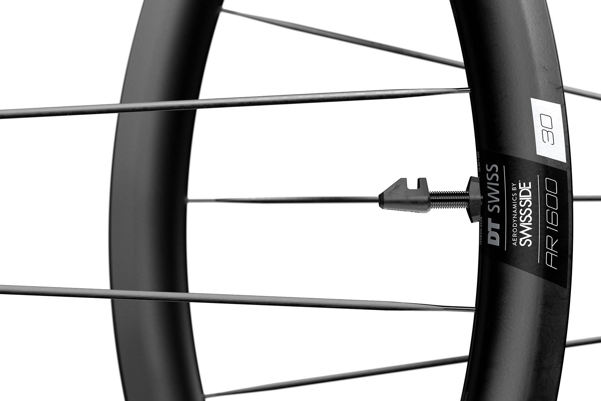 DT Swiss AR 1600 Spline 30 DB 700c 12 x 100 Aero Front Wheel
