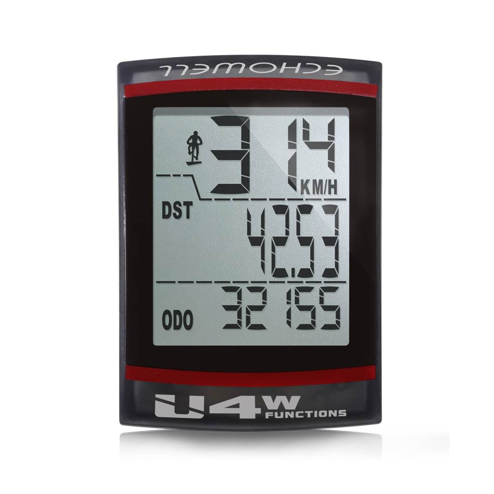 Echowell U-4W Wireless Computer - Black – The Bicycle Company