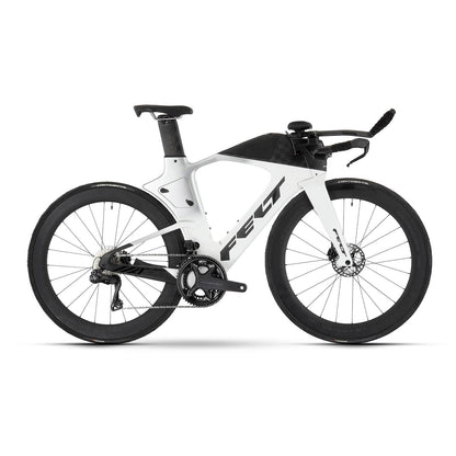 Felt IA FRD 2.0 | Ultimate | Ultegra Di2 Triathlon Bike (Silver / White)