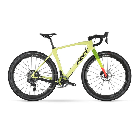 Felt BREED | Advanced | Force 1 eTap AXS Gravel Bike (Limelight) Felt