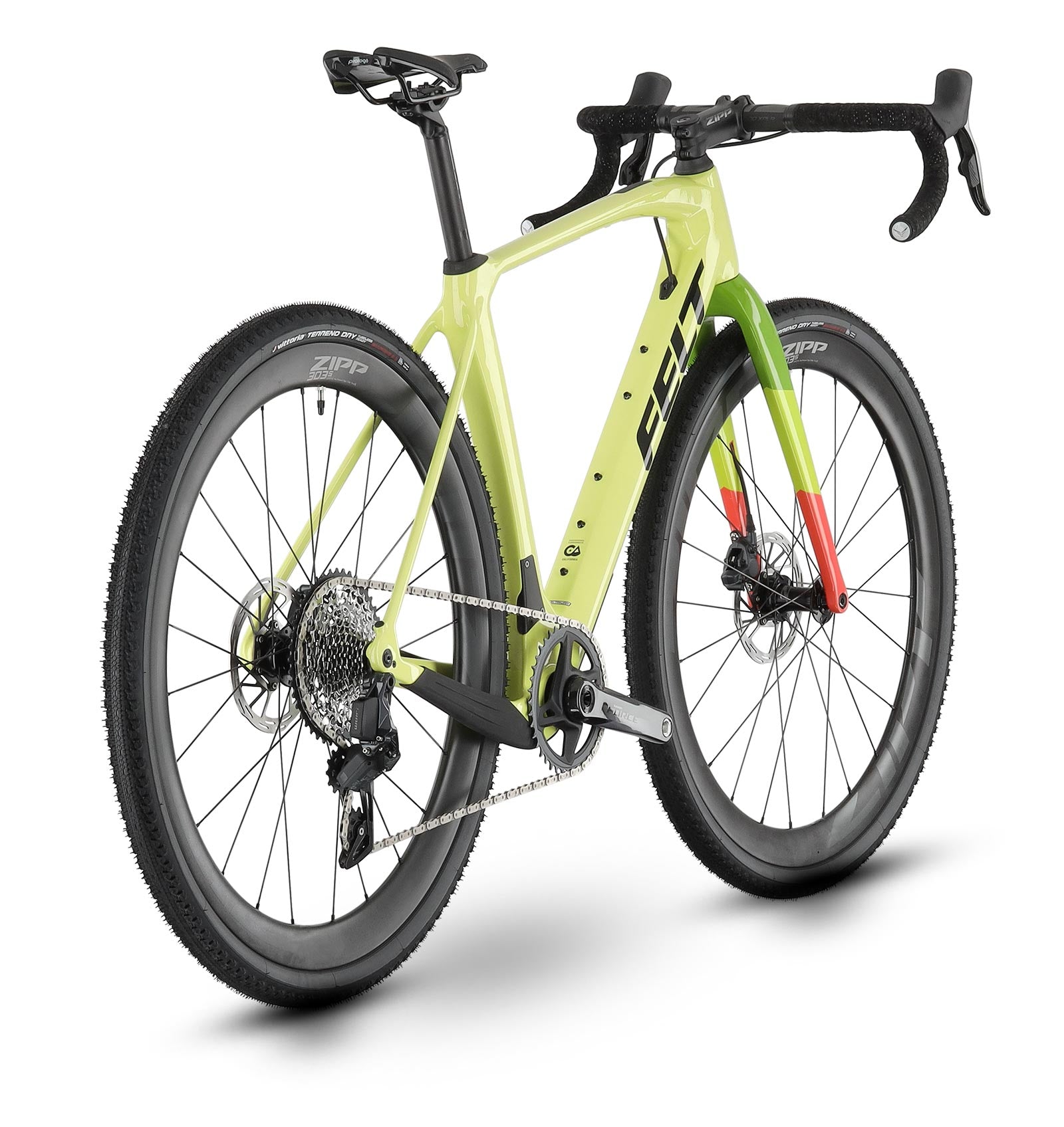 Felt BREED | Advanced | Force 1 eTap AXS Gravel Bike (Limelight) Felt