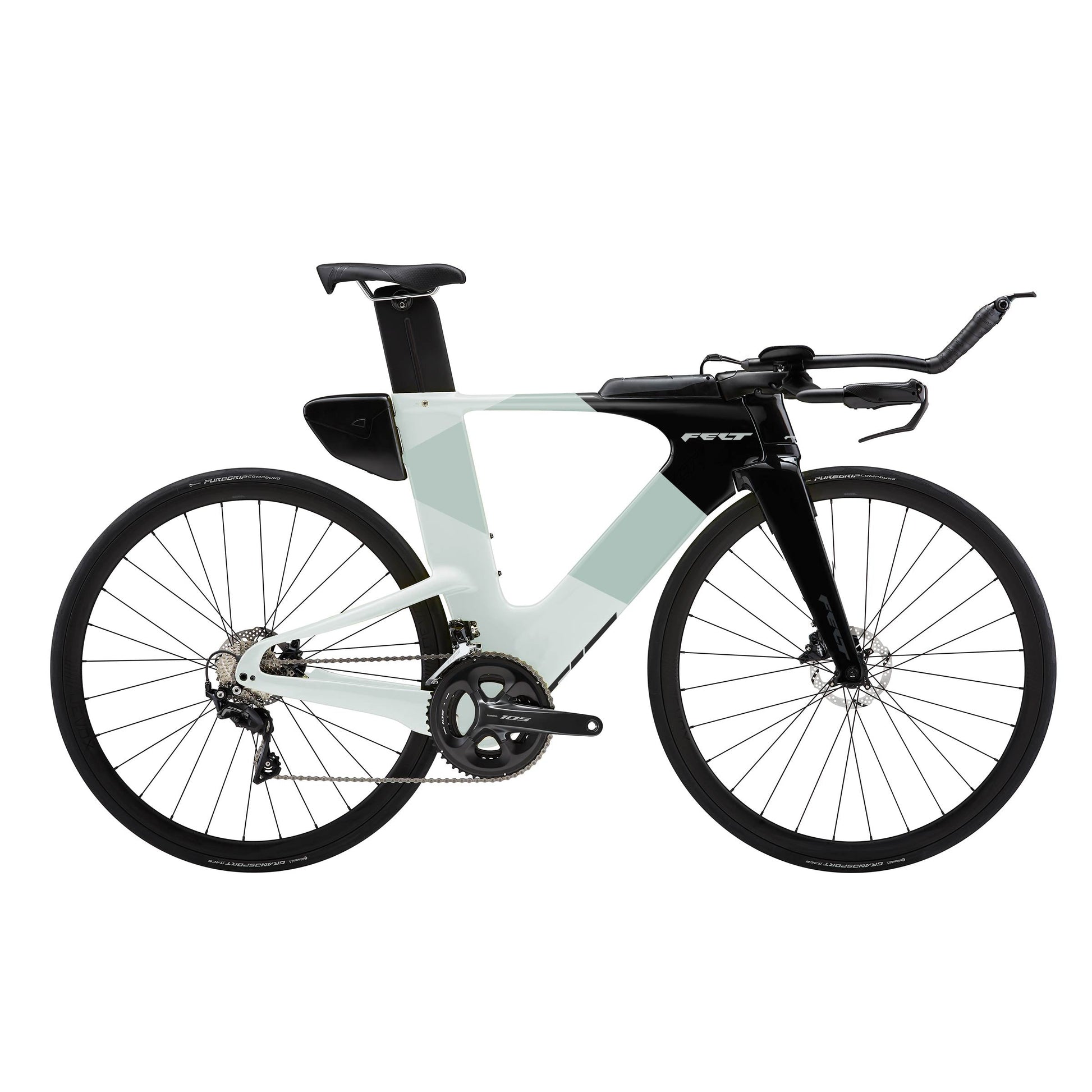 Felt IAx Advanced 105 Triathlon Bike (Sage White) – The