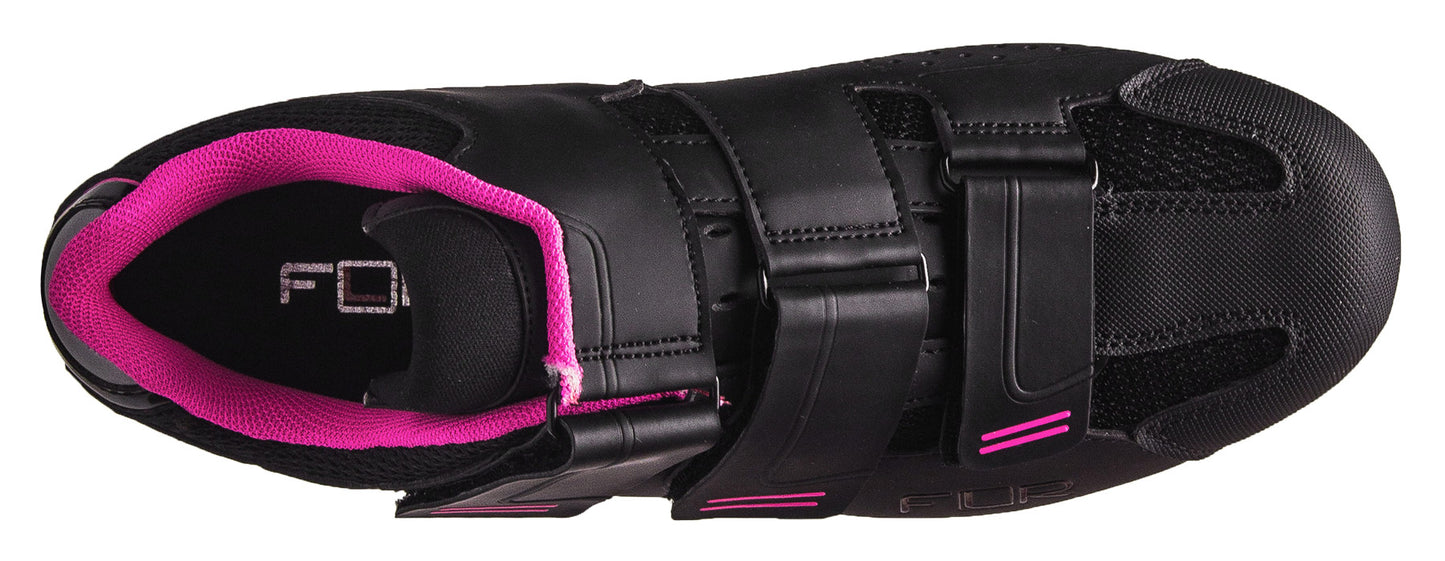 FLR F-55 III Ladies Offroad Shoe (Black/Pink)