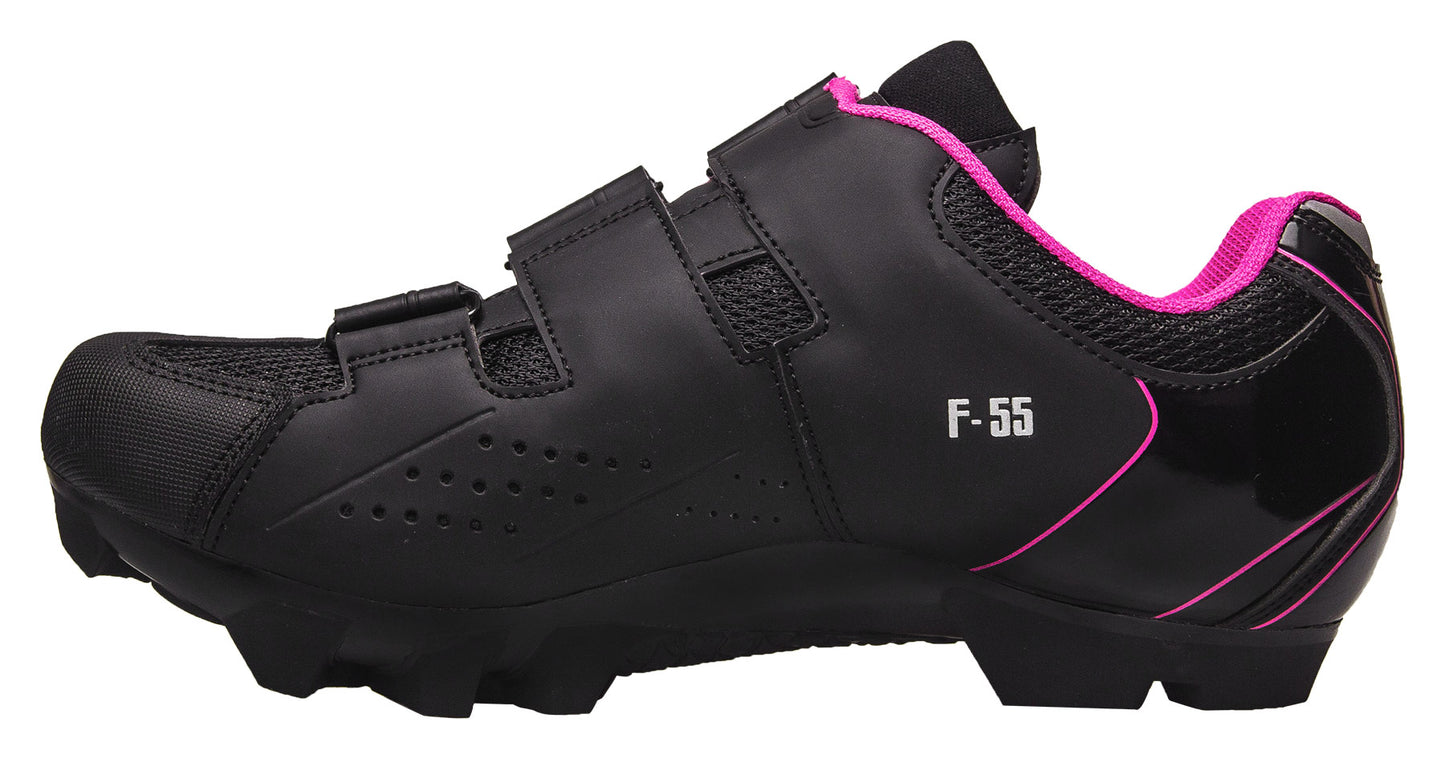 FLR F-55 III Ladies Offroad Shoe (Black/Pink)