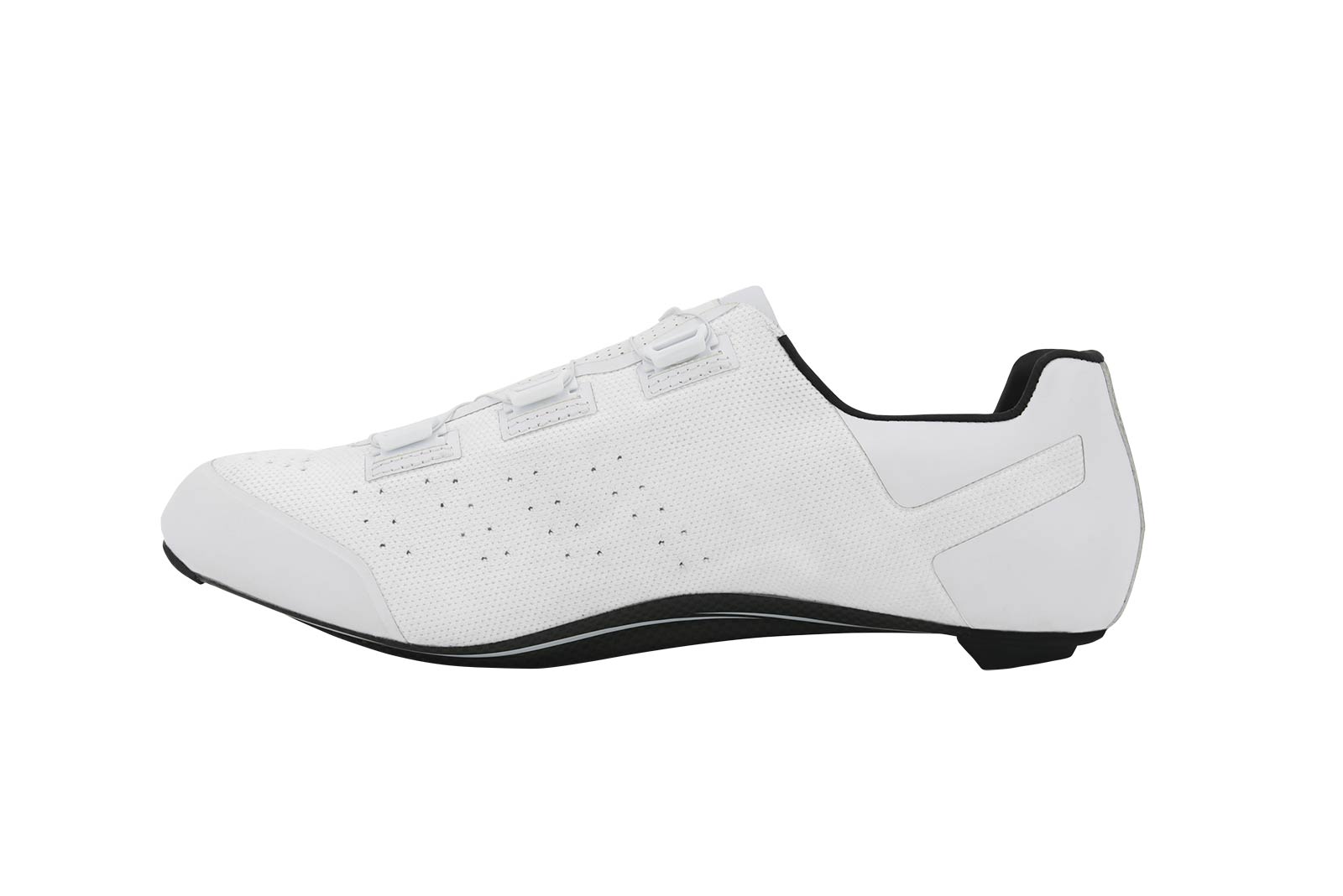 FLR FNT-9 Knit Carbon Sole Road Shoe (White) FLR