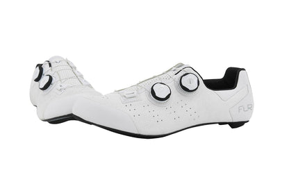 FLR FNT-9 Knit Carbon Sole Road Shoe (White) FLR