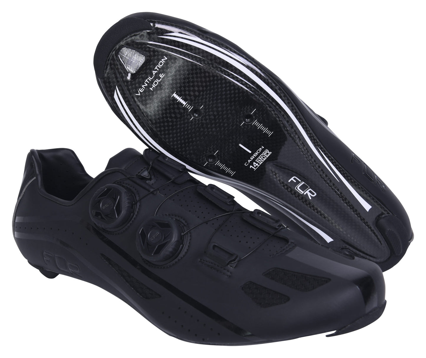 FLR F-XX II Carbon Road Shoe (Black)