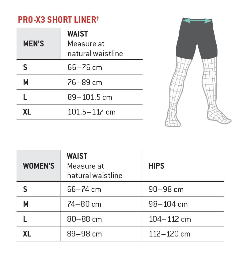 G-Form Pro-X3 Bike Short Liner - Womens G-Form
