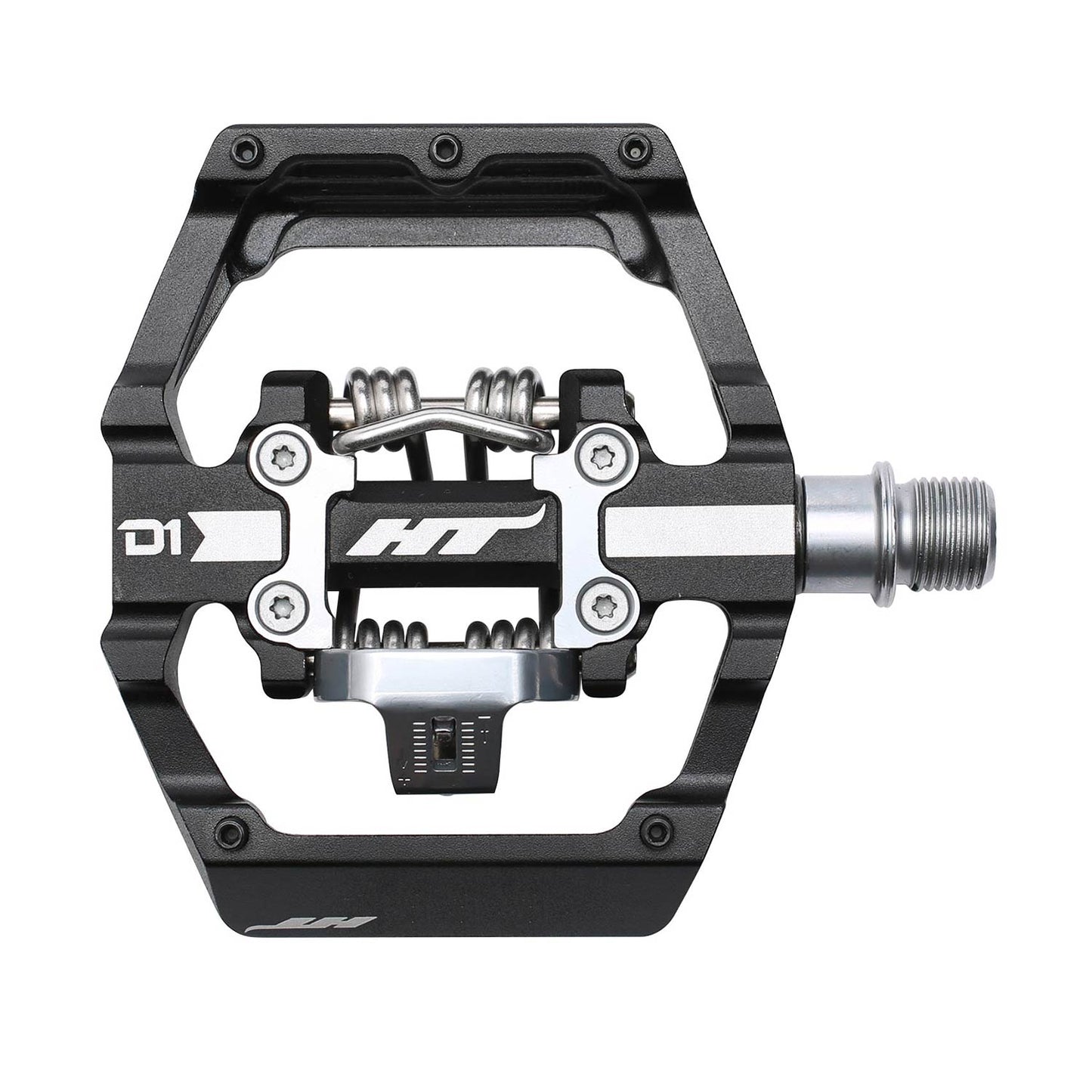 HT D1 Dual-sided Clipless/Flat DH Pedals