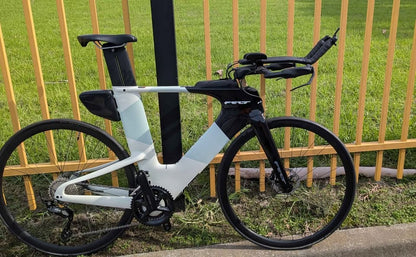 Felt IAx | Advanced | 105  Triathlon Bike Sage White Clearance Showroom Stock Felt
