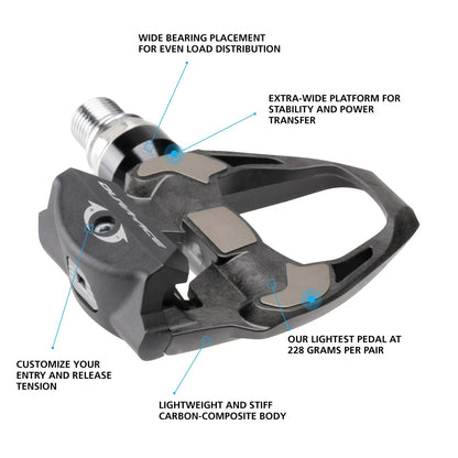 Shimano DURA-ACE PD-R9100 Road Pedals Shimano