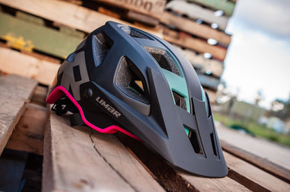 Limar Delta - MTB / Enduro Helmet (Matte Black / Pink)