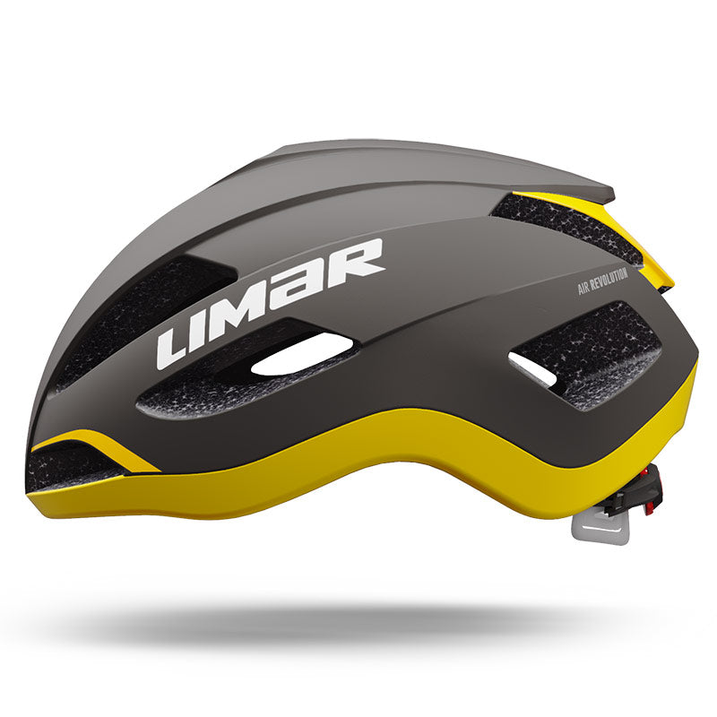 Limar Air Master - Road Bicycle Helmet (Matte Black / Yellow)