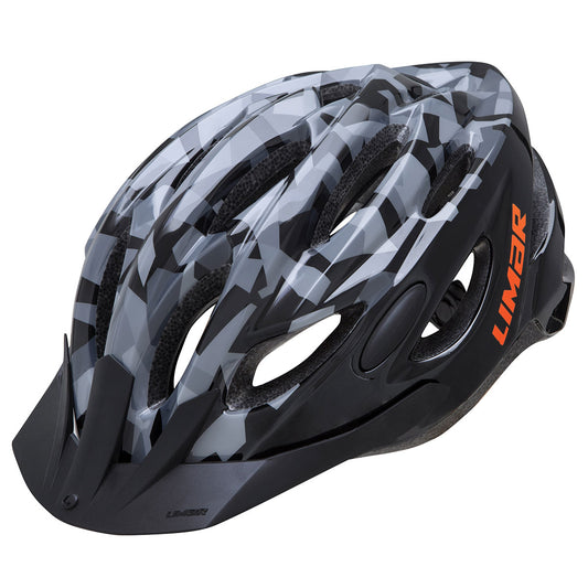 Limar Rocket - Medium Youth Bicycle Helmet (Black Camo)