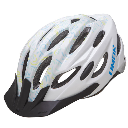 Limar Rocket - Medium Youth Bicycle Helmet (White)