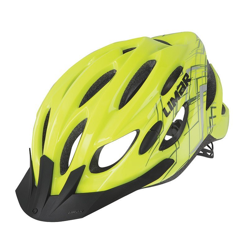 Limar Rocket - Medium Youth Bicycle Helmet (Yellow)