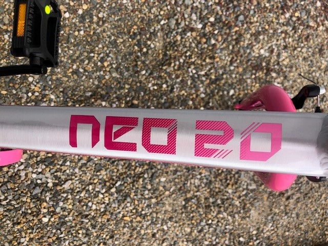 Neo 20 Girl's Bike (Brushed Alloy / Silver/Black