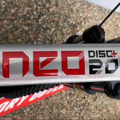 Neo Disc+ 20 6s Boy's Bike (Brushed Alloy / Red / Black)