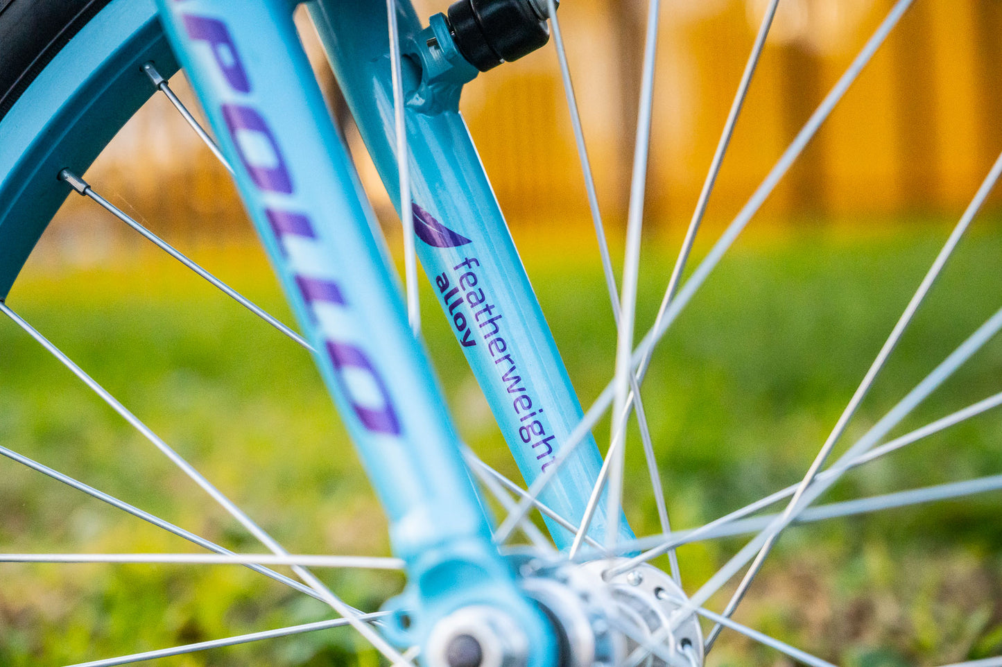 Neo+ 20 Girl's Bike (Brushed Alloy / Ice Blue, Purple Fade)