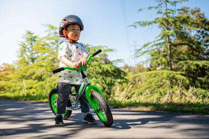 Neo+ JR. Boy's Bike (Silver / Neon Green, Navy Blue Fade)