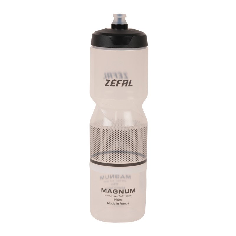 Zefal Magnum Bottle - Translucent Soft Cap 975ml