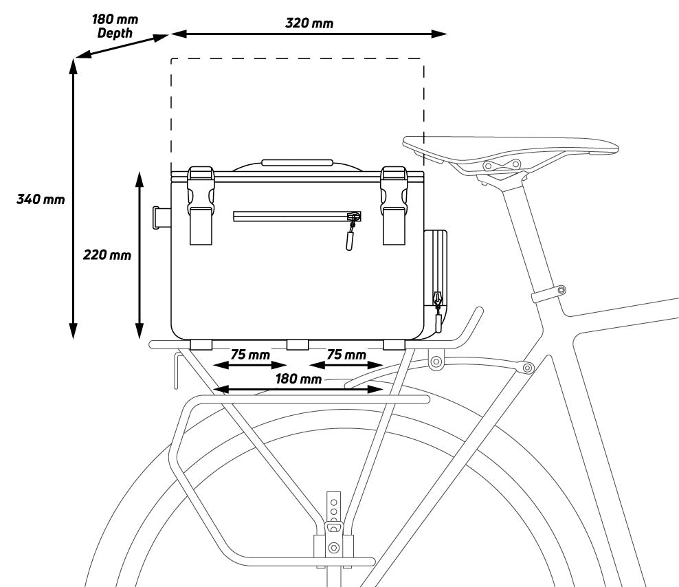 Zefal Z Traveler 60  Pannier Bag