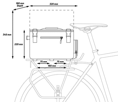 Zefal Z Traveler 60  Pannier Bag