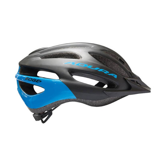 Adura Edge+ Helmet (Matte Black/Gloss Blue)