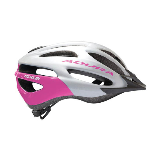 Adura Edge+ Helmet (Gloss White/Gloss Pink)